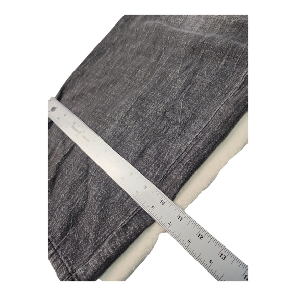 Baggy Jeans Sz Medium 100% Cotton Dark Wash Lightweight Bold Baddie‎ Punk Goth - Picture 5 of 7